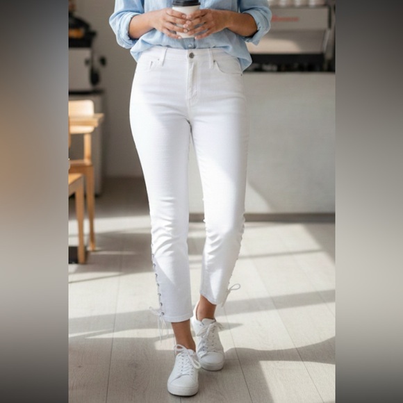 d. jeans Denim - NWT / d. jeans Women's White Ankle Jeans plus size 16